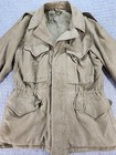 Vintage 40s Military Wwii Ww2 Us Army M-1943 Field Jacket Coat Green 36r - Read