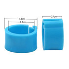 100pcs Plastic Chicken Leg Bands Poultry Bird Leg Rings Id Tags For Chicken Duck