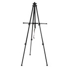 Folding Assemble Tripod Flip Chart Easel White Board Stand With Black Carry Bag