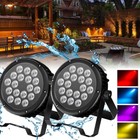 10pcs 270w Waterproof Rgbw Led Par Light Wash Dmx512 Stage Dj Par Can Light Beam