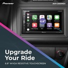 Pioneer Avh-2550nex 6 8  Capacitive Touchscreen Double Din - Wired Open Box New