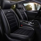 For Toyota Car Seat Cover Full Set 5-seats Leather Front rear Protectors Cushion