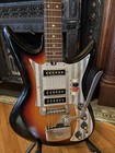 1960 s Teisco Electric Guitar - Sunburst - All Original