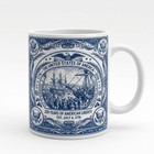 Usa Semiquincentennial 250 Years Liberty Boston Tea Party Commemorative Mug 11oz