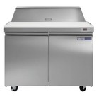 Kratos Commercial Refrigerator  48 w Sandwich And Salad Prep Table With 2 Doors 