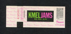 Nirvana Red Hot Chili Peppers  Pearl Jam 1991 Unused Full Concert Ticket Cobain