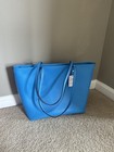 Coach Signature City Tote In    cobalt     Brand New With Tags