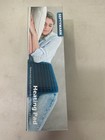 Septywarm Blue Electric Heating Pad Temp Settings  Timer  Washable
