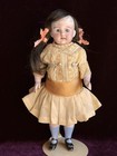 Large 8 5    Antique German Simon Halbig     All Bisque Mignonette Doll Knoch Head