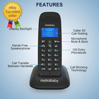 Dect 6 0 Cordless Phone Handset For Home With Caller Id call Waiting  
