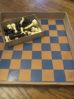 Vintage Chess Set 1960 s E s  Lowe Co  Tournament Plastic Pieces Complete
