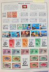 Harris Worldwide Album W  Stamps Maldives Malta Marshall Is  Martinique Monaco