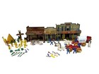 Vintage Marx Roy Rogers Tin Town Western Playset 1950s Incomplete Extras Cowboy
