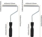 Fviexe Fiberglass Roller Tools Kit Set Of 5  Bubble Paddle Tool Fiberglass Re   