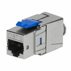 Keystone Metal Jack For Cat8 Rj45 Shielded Tool Free 22-24 Awg S ftp 2000mhz Lot