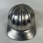 Vintage Superlite Aluminum Fibre-metal Hard Hat Helmet 8 Rivet - Made In The Usa