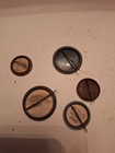 Lot Of Vintage 5 Hunting Gunpowder Pinbacks