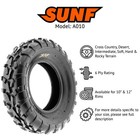 25x8-12 Tubeless 6 Ply - A010  single 