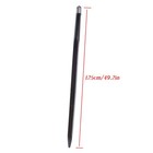 49in Hay Spike Bale Spear 4500lb Capacity Spike Fork Fit For Tractor Black 2 Pcs