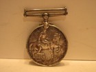 World War I British War Medal 1914-1918 To Dvr F Mendelsohn S a s c  Sterling 