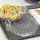 Karat Earth Pla Dome Lid For 18-48 Oz  Pla Salad Container  Clear - 300pcs  Ke-b