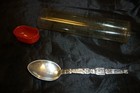 Sterling Silver Alaska Indian Totem Pole Spoon Miniature