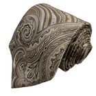 Donald J Trump Signature Silk Men s Necktie Paisley Jacquard Champagne Gold