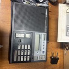 Sony Icf-2002 Fm lw mw sw Pll Synthesized Receiver good Condition works 