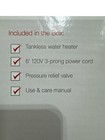 Rheem Performance Plus Indoor Natural Gas Tankless Water Heater Eco160dvln-3 New