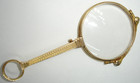 Old Antique Art Deco 10k Gold Opera Glasses Lorgnette Handle Folding Eyeglasses