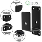 2pcs 2x4 Door Barricade Brackets  heavy Duty Door Security Bar  drop Open Bar   