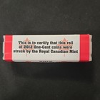 2012 Canada Small Cent Coin Roll Last Year Of Issue Royal Canadian Mint