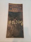 Original Vintage  Drink Buffalo Rock Bottle Sign Menu Board Metal 