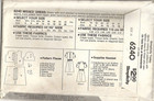 Simplicity Beginners Choice 6240 Misses  Size 16 Dress Sewing Pattern Vintage