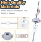 Lavatory Pop Up Center Piece Assembly  Pivot Rod Bathroom Sink Repair    