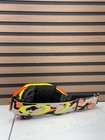 Like New - Oakley Airbrake Mx Tld Thermal Camo Orange   Neon - Bronze Prizm Lens