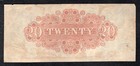 1800   s  20 Canal Bank New Orleans  La Obsolete Currency Note About Unc