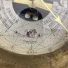 Rare Vintage Solid Brass Wall Mount Ship French Barometer