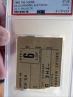 1968 The Doors Ticket Stub Dallas Psa 2  Jim Morrison   Waiting For The     tour 