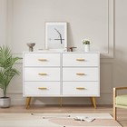 Bedroom Chests Of Storage Cabinet With 6 Drawers Dressers Furniture Tv Stand