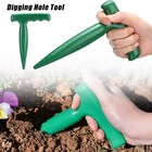 Bulb Planter Tool Dibbler With Handle Soil Digging Hole Tool Soil Hole Puncher