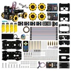 Smart Robot Car Kit  4wd Remote Control Car Compatible With Arduino Ide  Elec   