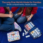 Keepgoing Large Home First Aid Kit For Kids - 270 Pc  Sunny Rainbow