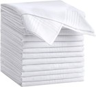12 Pack Handkerchiefs For Men  100  Soft Cotton 16x16 Inch Men s Handkerchiefs 