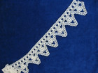 Antique Tatted Trim Edging  24  Long  3  Wide