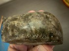Vintage Shona African Stone Carving Hippo Signed F  Mupfawa Zimbabwe Artist 4 In