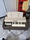Vintage 1950   s Emenee Electric Chord Organ  Model 1830 Works W  Songbook