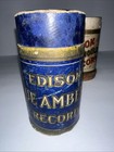 Phonograph Record Cylinder Lot Of Three Thomas Edison And Columbia Records