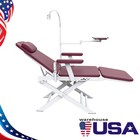 Azdent Dental Portable Folding Chair Led Light For Air Turbine Unit 4 Hole