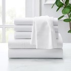Purely Organic 100  Turkish Organic Cotton Sheet Set King White 300 Thread Count